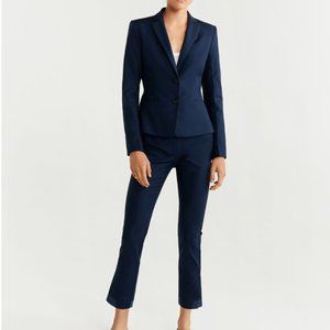Mango Navy Suit (pants and blazer)
